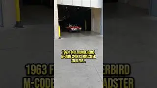 1963 Ford Thunderbird M-Code Sports Roadster SOLD