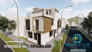 Vivienda Multifamiliar 13.5 x 5 (67m2)