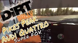 Dirt Rally Pikes Peak Audi Quattro Real POV 4K