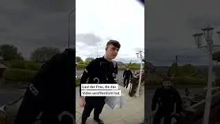 Bizarre police encounter at front door
