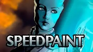 Mass Effect: Liara T`Soni [Speedpaint от wakDoom]