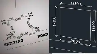 How to plot Survey plan in AutoCAD and import to Revit