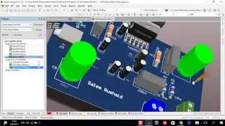 10 Watt Stereo Amplifier Circuit (Tda2009) in Altium