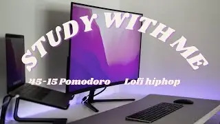 2 HOUR STUDY WITH ME: LOFI HIPHOP [45-15 POMODORO]