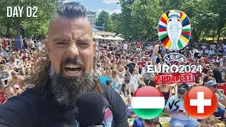 REACTIONS from BUDAPEST! Hungary vs Switzerland (Euro Cup) - Day 2