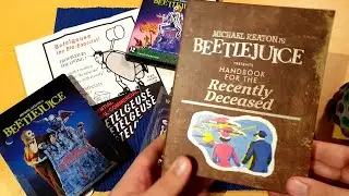 BEETLEJUICE 4K UHD Deluxe Giftset Unboxing Deutsch Tim Burton Michael Keaton 1988