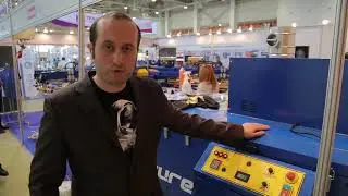 Автоматическая шелкотрафаретная серво машина Printex PRISM II  12/14, для печати на ткане.