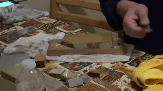 Kак отточить японскую бритву 2 Kamisori
