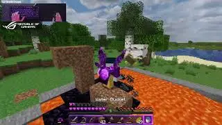 BastiGHG Zeigt wie man Nether Portal gießt