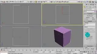 3dsmax.  Урок 128. Создание булевых объектов, булевы операции