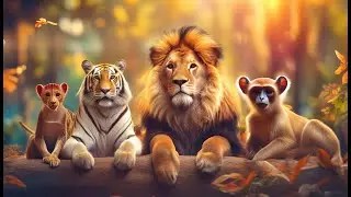 Urdu / Hindi | The Lion King Story | Jungle Story | Urdu Stories | Hindi Stories | Kids Story #ai