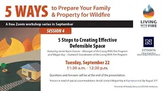 5 Steps to Creating Effective Defensible Space