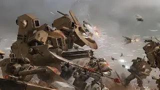 (Dawn of War – Soulstorm) оборона в лесах Ленинграда и оборона Донбасса на Луне(1 сезон 1 серия)