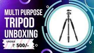 Tygot Lightweight & Portable Portable 7 Feet (84 Inch) Tripod Stand for Mobiles & Camera Unboxing ||