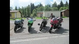 Summer trip //part 2// - CAMPING, WAY HOME [Honda CBR 600RR]