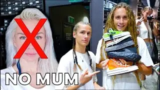 SHOPPING WITHOUT MUM!!