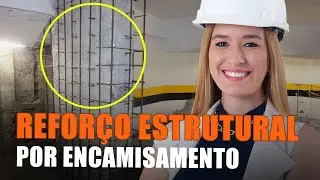 Reforço Estrutural por Encamisamento do Pilar - Live #03