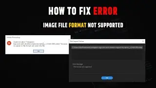 image file format not supported | could not place because no parser or file format can open the file