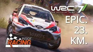 WRC 7 Test Drive - Epic 23 Kilometer Stage