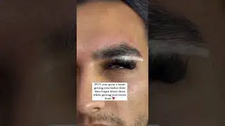 Be careful When Getting Brows Done After Lashes