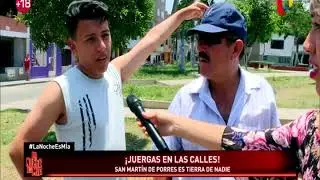 SMP: vecinos invaden pistas para realizar fiestas y vender cerveza