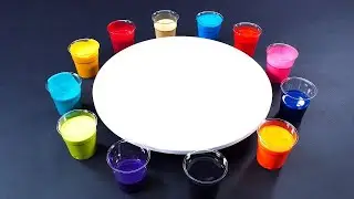 How to Stack 6 Ring Pours on one Canvas | Fluid art Painting with Tiktus