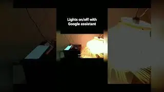 Smart Home Lights On/Off with Google Assistant #nodemcu #sensor #miniproject #shorts  #smarthouse