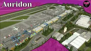 Creating a DETAILED Cargo Airport in Cities Skylines! | Auridon