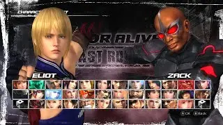 DEAD OR ALIVE 5 [XBOX360/PS3] - ELIOT vs ZACK