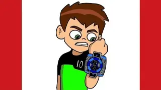 Ben 10 Drawing | How to draw ben Tennyson