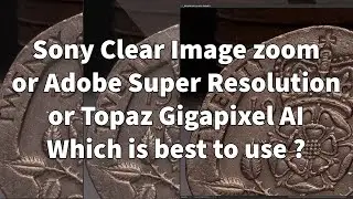 Sony Clear Image zoom or Adobe Super Resolution or Topaz Gigapixel Ai ?