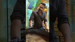 Authentic Peshawari Chapli Kabab in Delhi 😱 #chaplikabab #kabab