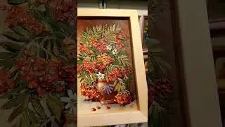 Рябина #продаётся #маслянаяживопись