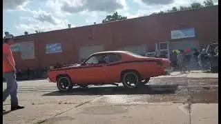 340 duster burnout