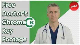 Free Doctor Green Screen Footage | Professional Doctor Chroma Key