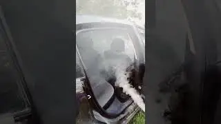 тест аппарата "сухого тумана" для устранения запахов