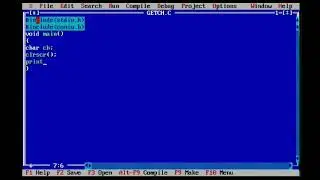 Getch () Function in C Language