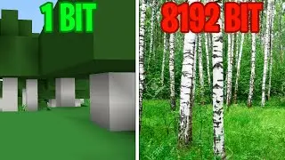 birch forest 1 Bit to 8192 Bits