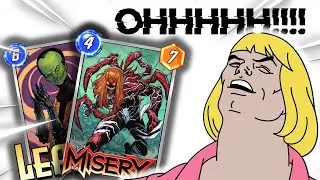 The MISERY is good. The MISERY is great  Ft. LEADER //Marvel Snap//