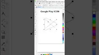 Google Play Icon in CorelDraw🔥