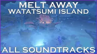 Watatsumi Island Music Collection With Day To Night  Timelapse || Genshin Impact