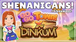 Dinkum + GoGo Town Collab Shenanigans AND GIVEAWAYS!