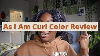 As I Am Naturally Curl Color Review | Bantu Knots Tutorial