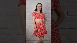 Летний женственный комплект с AliExpress + видео с примеркой.