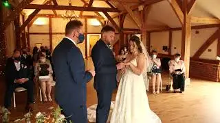 Rachel & Jacob wedding film highlights | Sandhole Oak Barn | Cheshire
