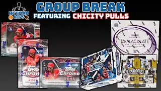 THURSDAY NIGHT GROUP BREAKS WITH @ChiCityPulls ! TOPPS CHROME IS HERE!!!