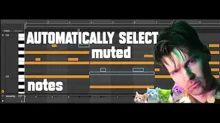 Select Muted Notes in Ableton Piano Roll - (2 Methods to delete these notes)