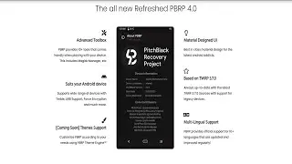 [UPDATED GUIDE] Install Pitch Black Recovery on Any Android Phone Using Platform Tools with PC Hindi