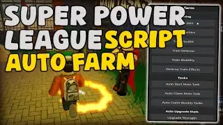 Roblox Super Power League Script Auto Farm, Auto Quest And Max Stats Pastebin 2025