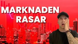 MARKNADERNA RASAR!  TEKNISK ANALYS, Q/A, AKTIER, CRYPTO